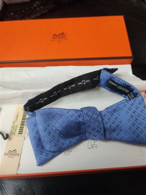 hermes tie catawiki|Hermes bow ties.